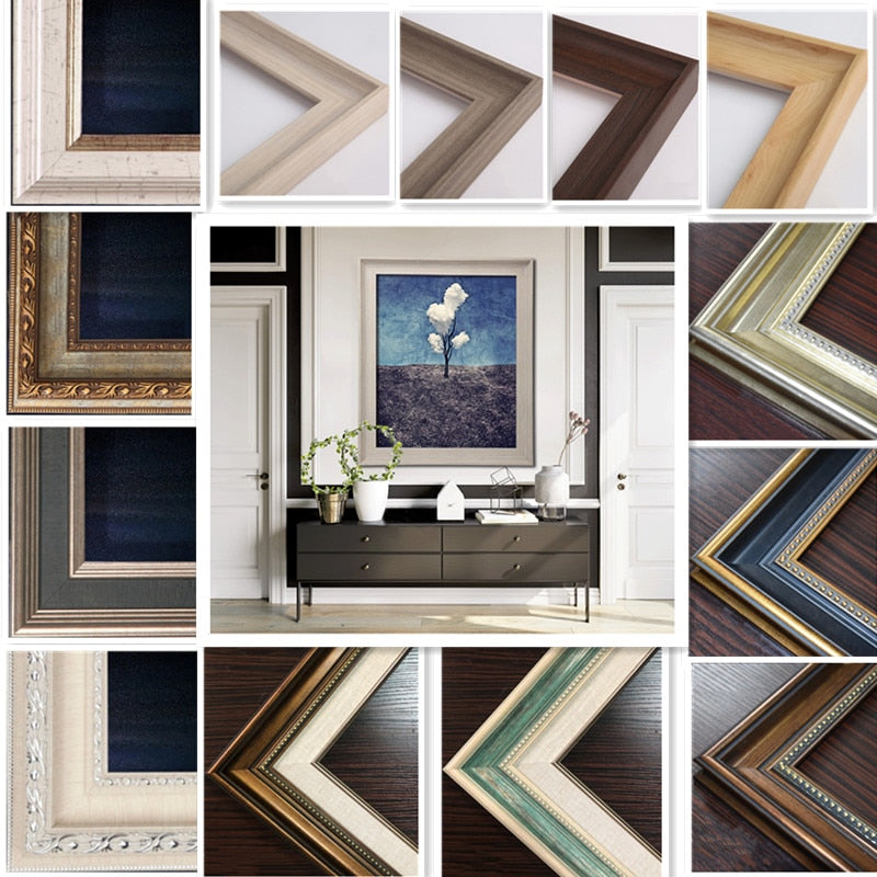 20 Style Wood Frame For Canvas Painting Picture Photo Creative Drawing Borad